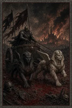 Kartu tarot The Chariot, Major Arcana VII: dorongan, kemenangan, pelindung