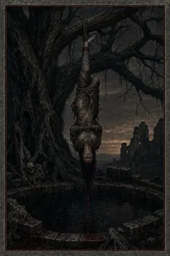 Kartu tarot The Hanged Man, Major Arcana XII: penangguhan, pembalikan, sudut pandang