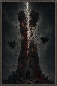 Kartu tarot The Tower, Major Arcana XVI: keruntuhan, kilat, kebenaran